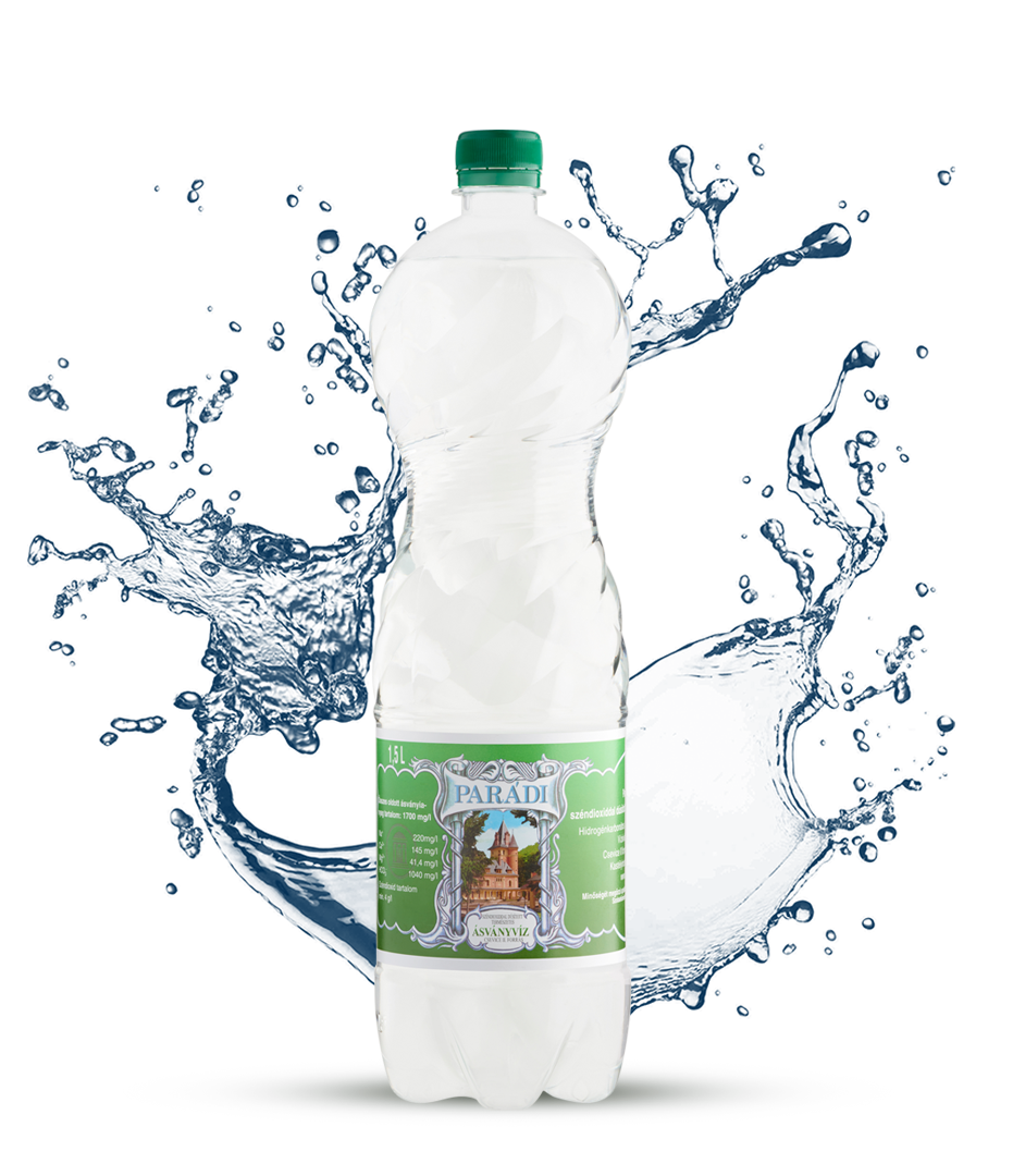 Parádi carbonated mineral water